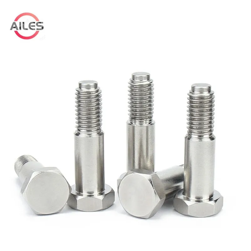 

304 Stainless Steel Hinged Bolts GB27 Outer Hexagon Plug Shoulder Screws M6 M8 M10 M12 M16 M20 M24