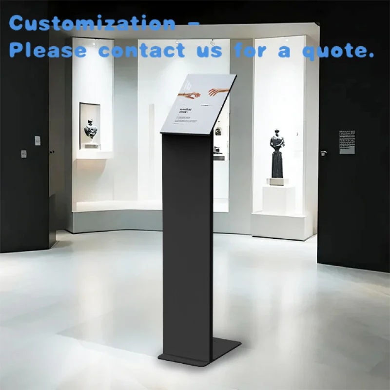 

custom.Boze Custom Durable Floor Display Stand High-End A4 Freestanding Showroom Poster Display Stand