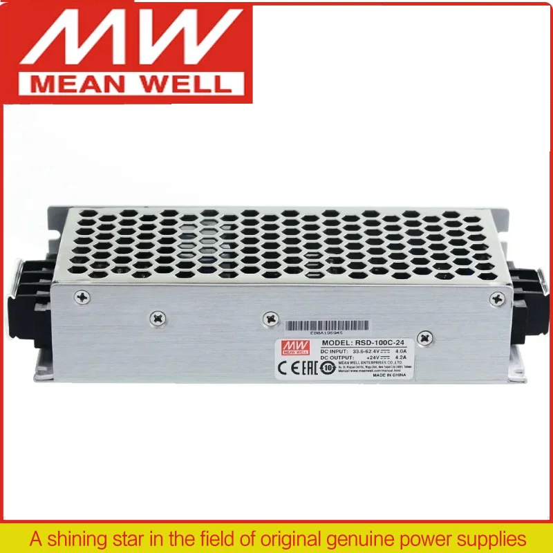 

MEAN WELL Железнодорожный преобразователь постоянного тока с одним выходом, 100 Вт RSD-100B-5 RSD-100B-12 RSD-100B-24 RSD-100C-5 RSD-100C-12 RSD-100C-24