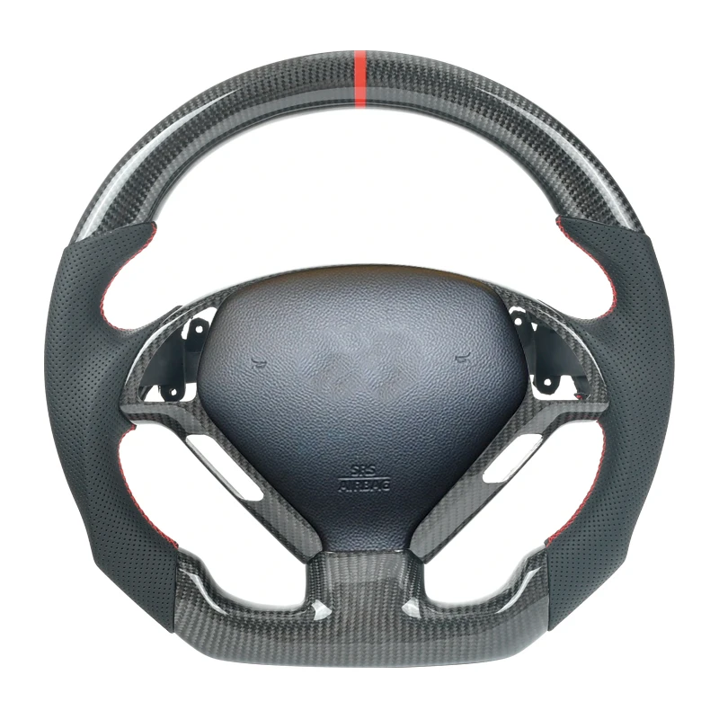 

For Infiniti G25 G37 G35 EX35 EX37 Carbon Fiber Steering Wheel