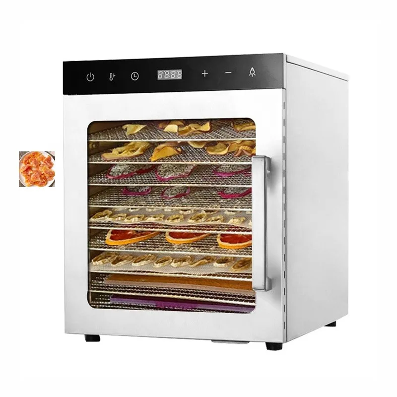 Innovative Design Electric Industrial Fruit Dehydrator With Dragon Fruit Slice