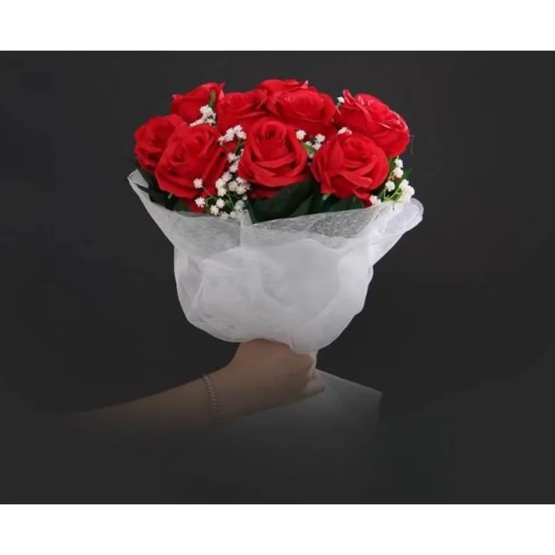 

The Bouquet (Red) by Bond Lee & MS Magic,9 Flowers - Magic Trick,gimmicks,close Up Magic,Stage Magia Porps,Toys Classic Magie