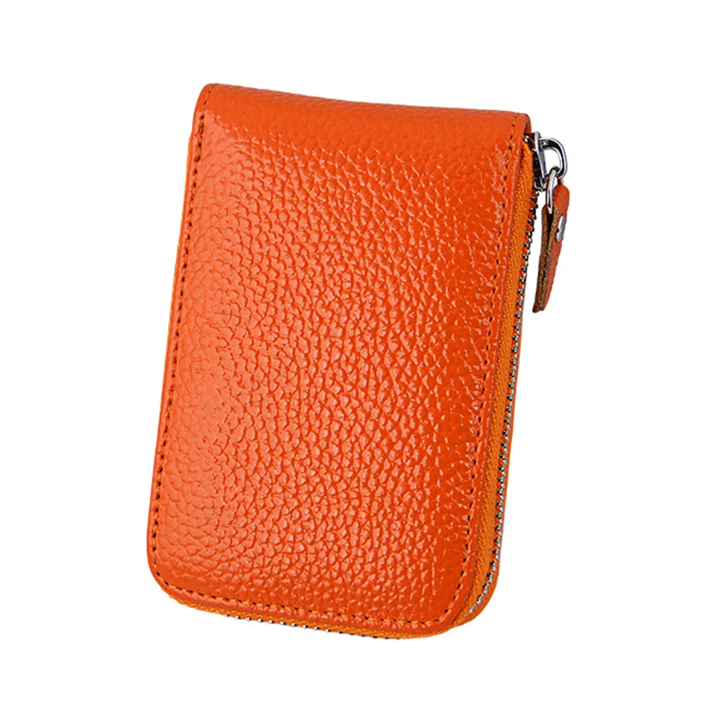 1Pcs Rfid Blocking Card Holder Lightweight Stainless Steel Cards Pack for Women Thin Credit Card Protector with Multiple Slots