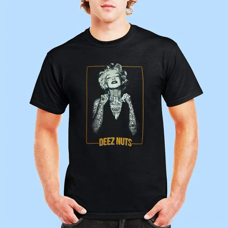 Nueva camiseta negra clásica para hombre Deez Nuts When Goodbye significa para siempre talla S 5Xl