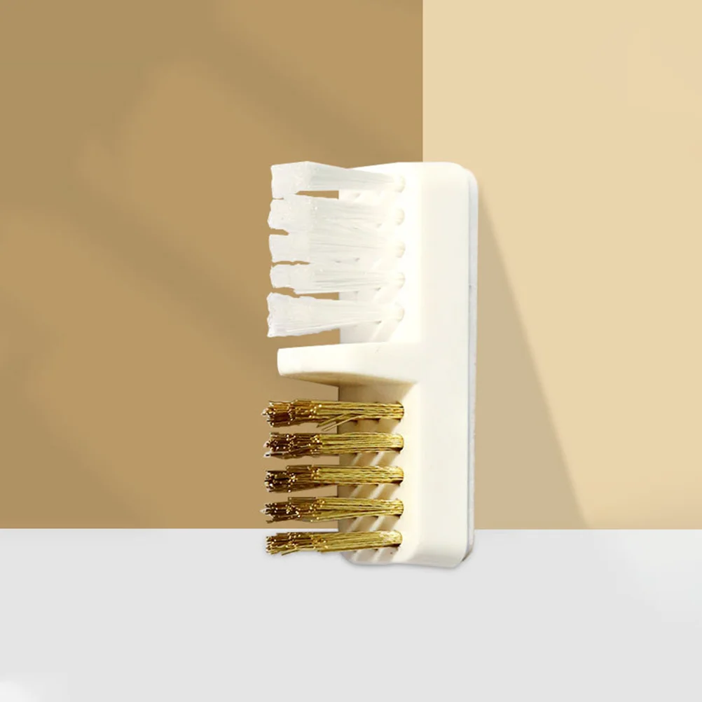 

4Pcs Copper Wire Cleaning Brush Nail Drill Brush Nail Dust Cleaner Set Nail Art Tools