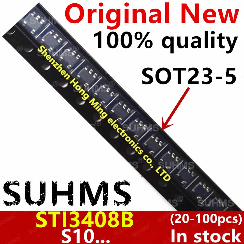 (20-100 szt) 100% nowy STI3408B STI3408 S10. .. sot23-5 Chipset