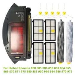 Dust Box Hepa Filter Main Side Brushes For iRobot Roomba 800 805 806 850 860 864 865 866 870 871 875 880 885 960 964 966 970 975