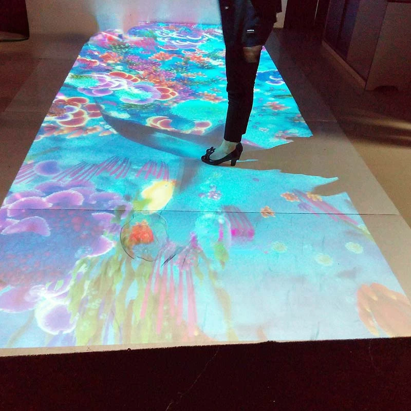 Magic 3d Interactive Floor Children Wall Projection System Video Games