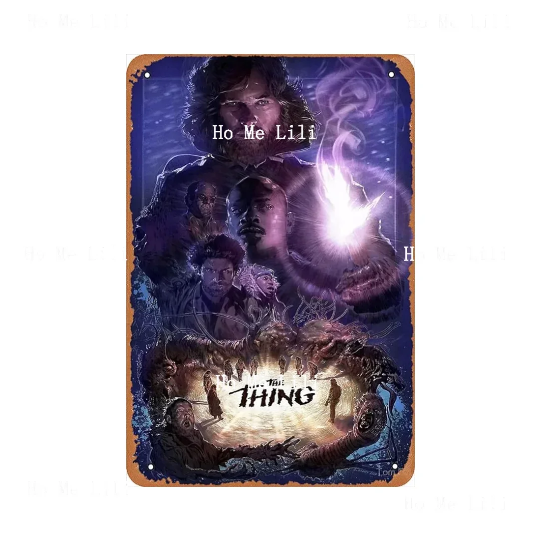 The Thing Movie Metal Tin Poster Wall Decor For Bars Restaurants Cafes Pubs