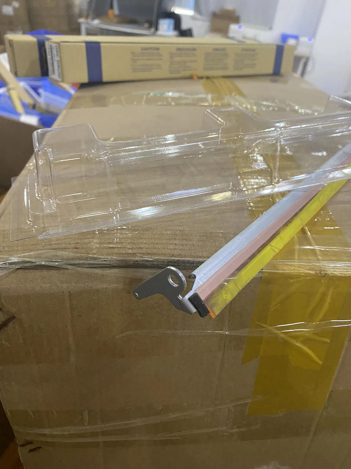 

2шт. A50UR70K11 для Konica Minolta C1060 C1070 1060 1070 1060S 1070L лезвие для очистки ремня переноса