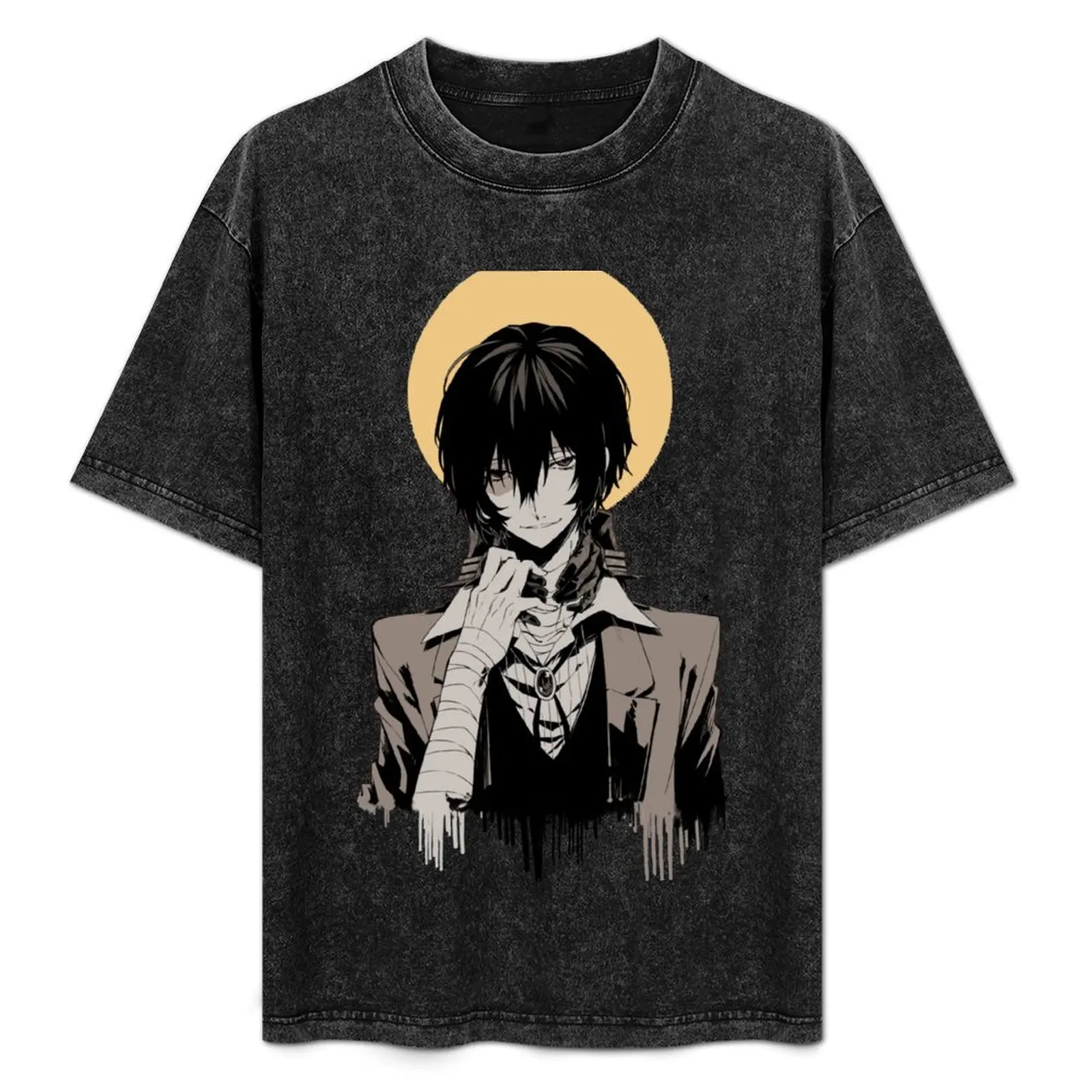 

Bongou Stray Dogs - Dazai Osamu T-Shirt Funny t-shirts valentines boutique clothes aesthetic clothes men tshirt