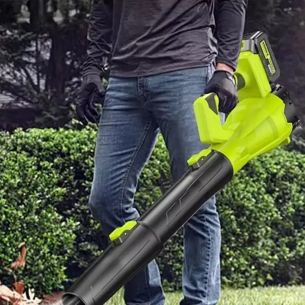 Brushless Storm Fan Blower Leaves Snow Dust Cleaning Tool Snow Blowing Fan Outdoor Dust Removal DF026