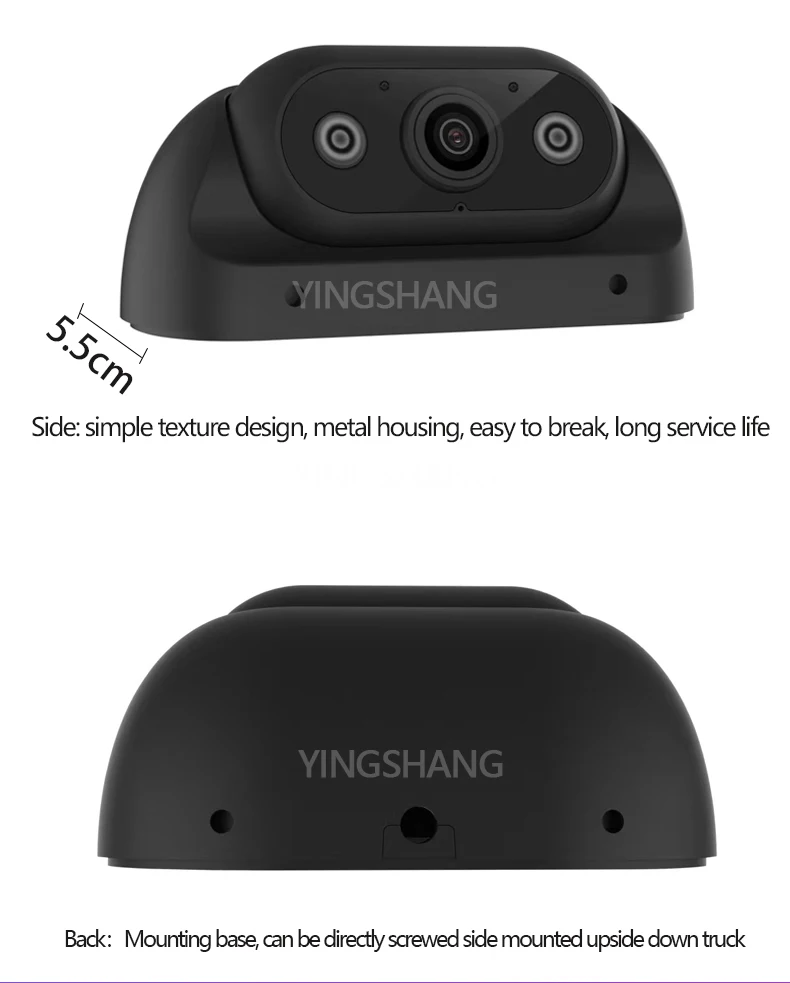 HD 1080P Heavy Duty Backup Camera for Forklifts & Trucks – Waterproof, Wide Angle, Night Vision Reverse Camera image