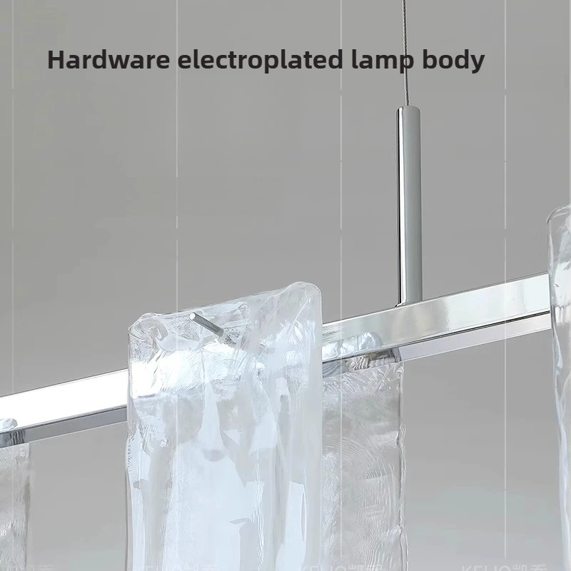 خمر الفرنسية سحابة الثريا كريم غرفة الطعام قلادة ضوء بار جزيرة مصمم الفن