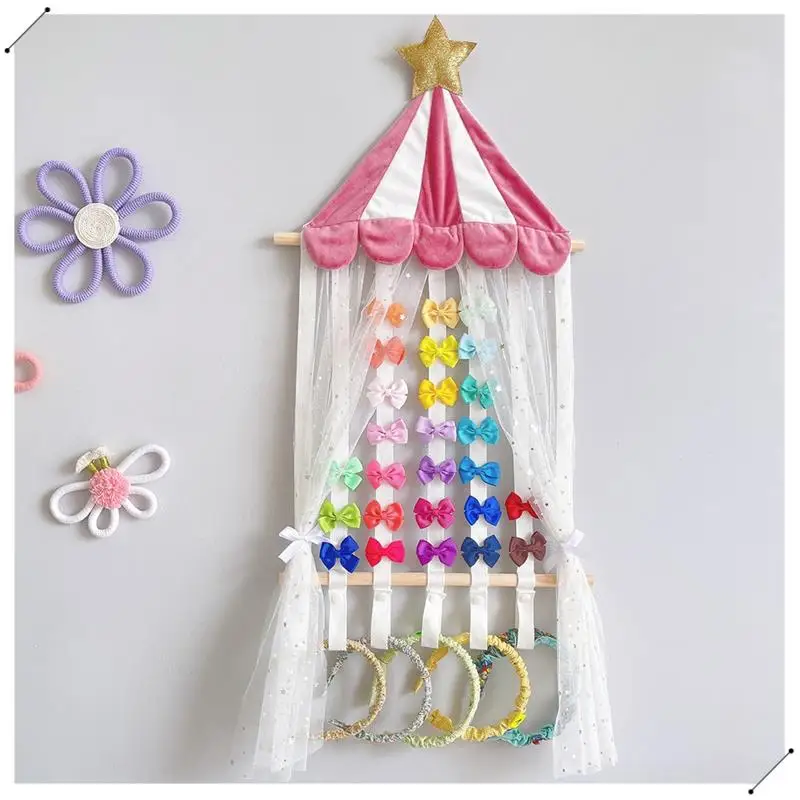 

Headband Fixer Hair Parts Finishing For Hair Accessories Organizer Bows Hanger For Headband Storage Organization-C