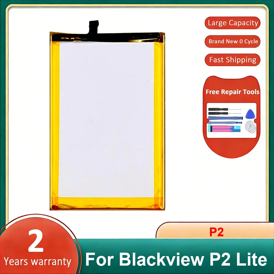 

Аккумулятор для мобильного телефона P2 для Blackview Lite, перезаряжаемые батареи