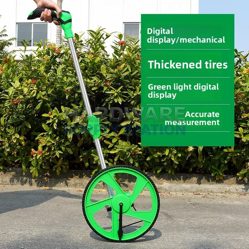 

Ручной дальномер, измерительное устройство для дорог, механический цифровой дисплей, уличная рулетка, инженерная измерительная линейка