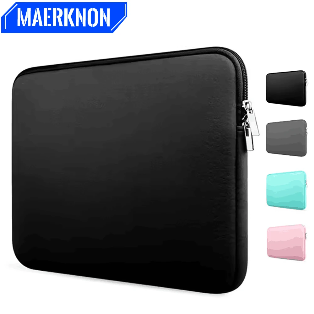 

Портативная мягкая сумка для ноутбука, чехол для компьютера 11-15,6 дюйма для ноутбука Xiaomi HP Dell Lenovo, Macbook Air Pro, аксессуары для ноутбуков