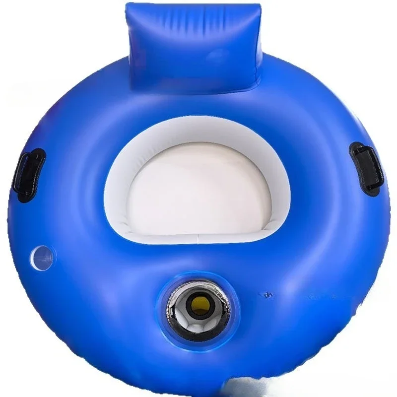Adult water-powered swimming ring swimming pool electric with motor-driven inflatable large buoyancy