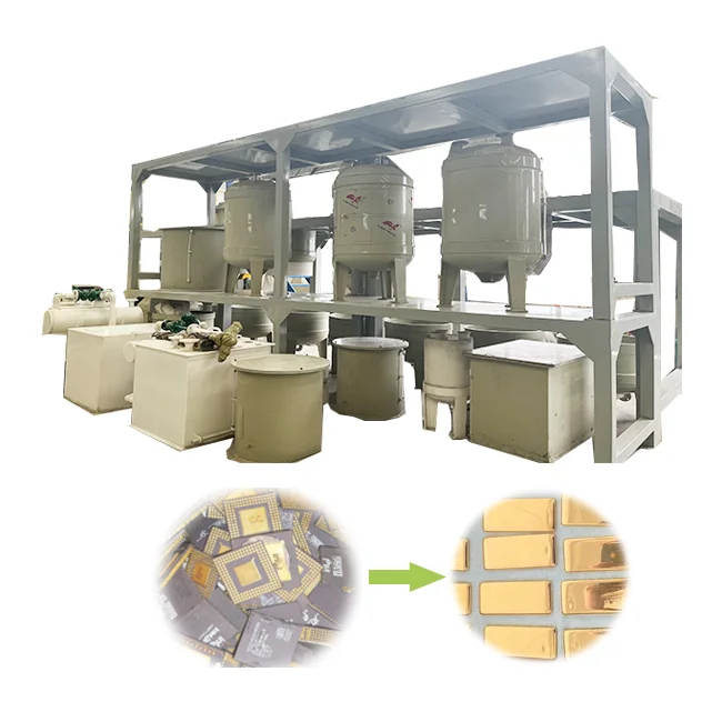 Precious Metal Gold Palladium Platinum Extraction Refining Machine