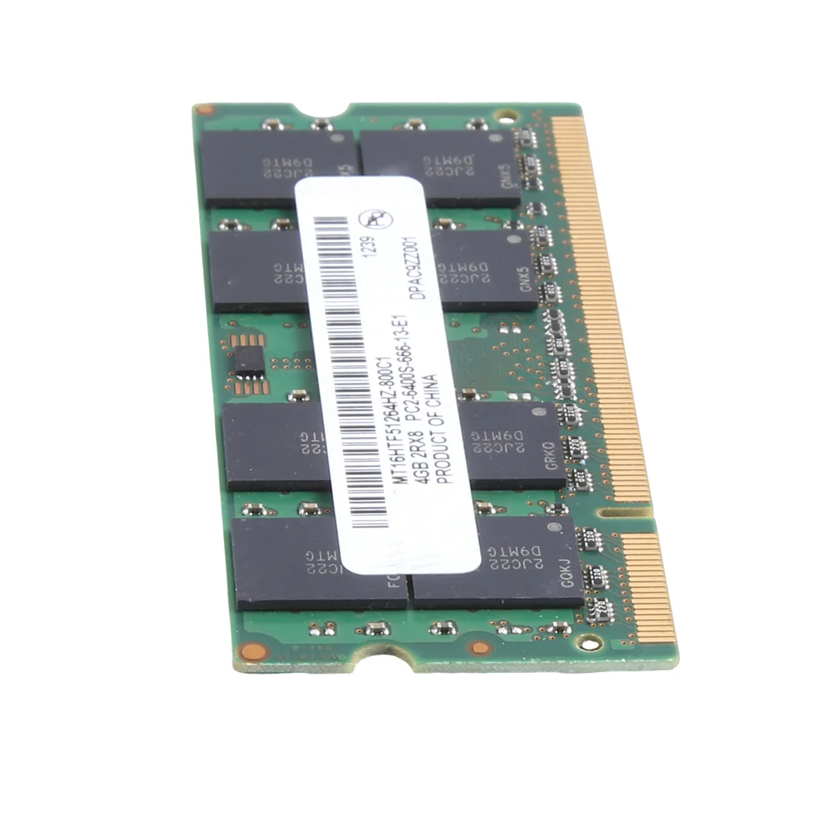 Для MT DDR2 4 ГБ 800 МГц ОЗУ PC2 6400S 16 чипов 2RX8 1,8 В 200 контактов SODIMM для ноутбука