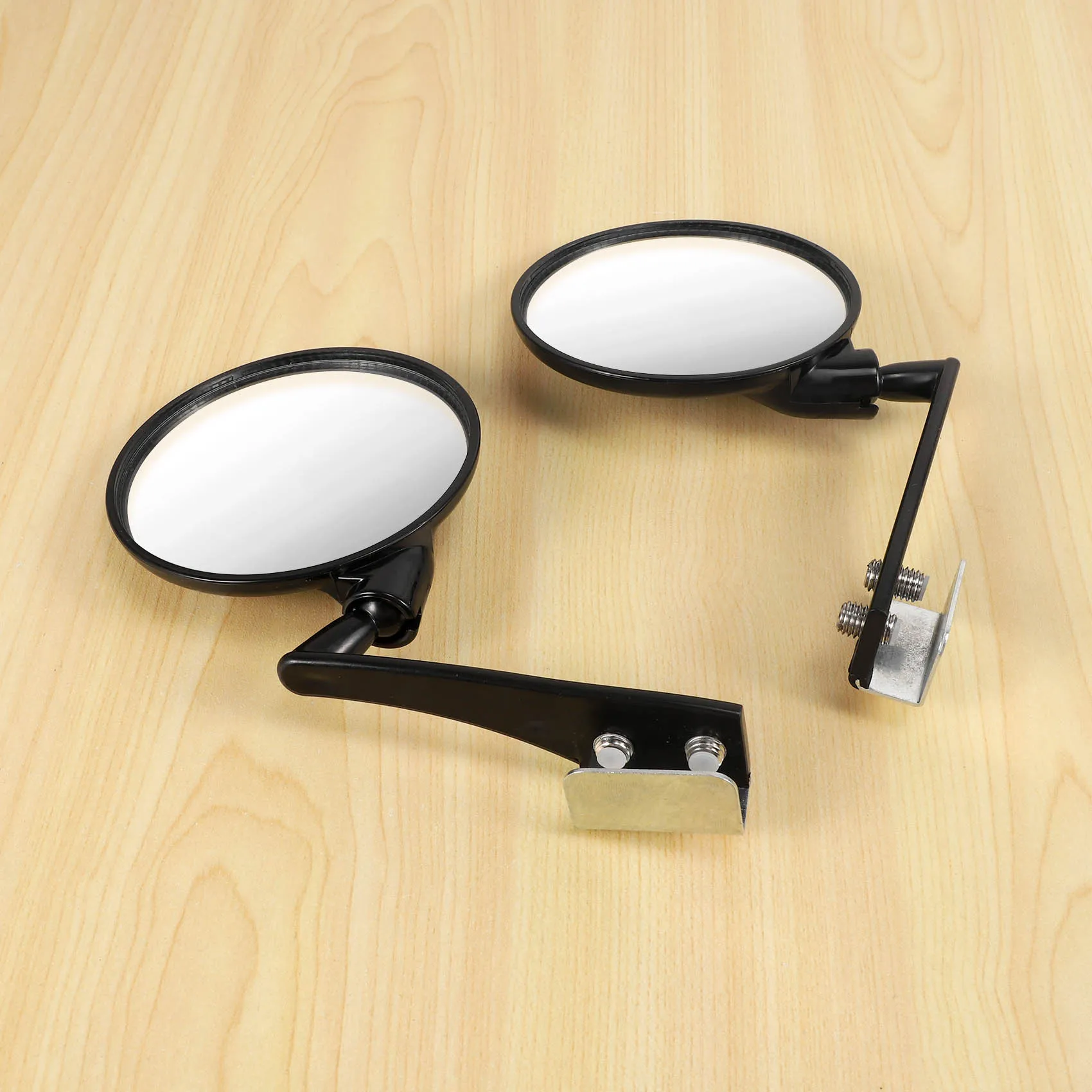 1 Set of 2 Car Blind Spot Mirrors Car Side Convex Mirror Wide Angle Round Car Rear View Mirror