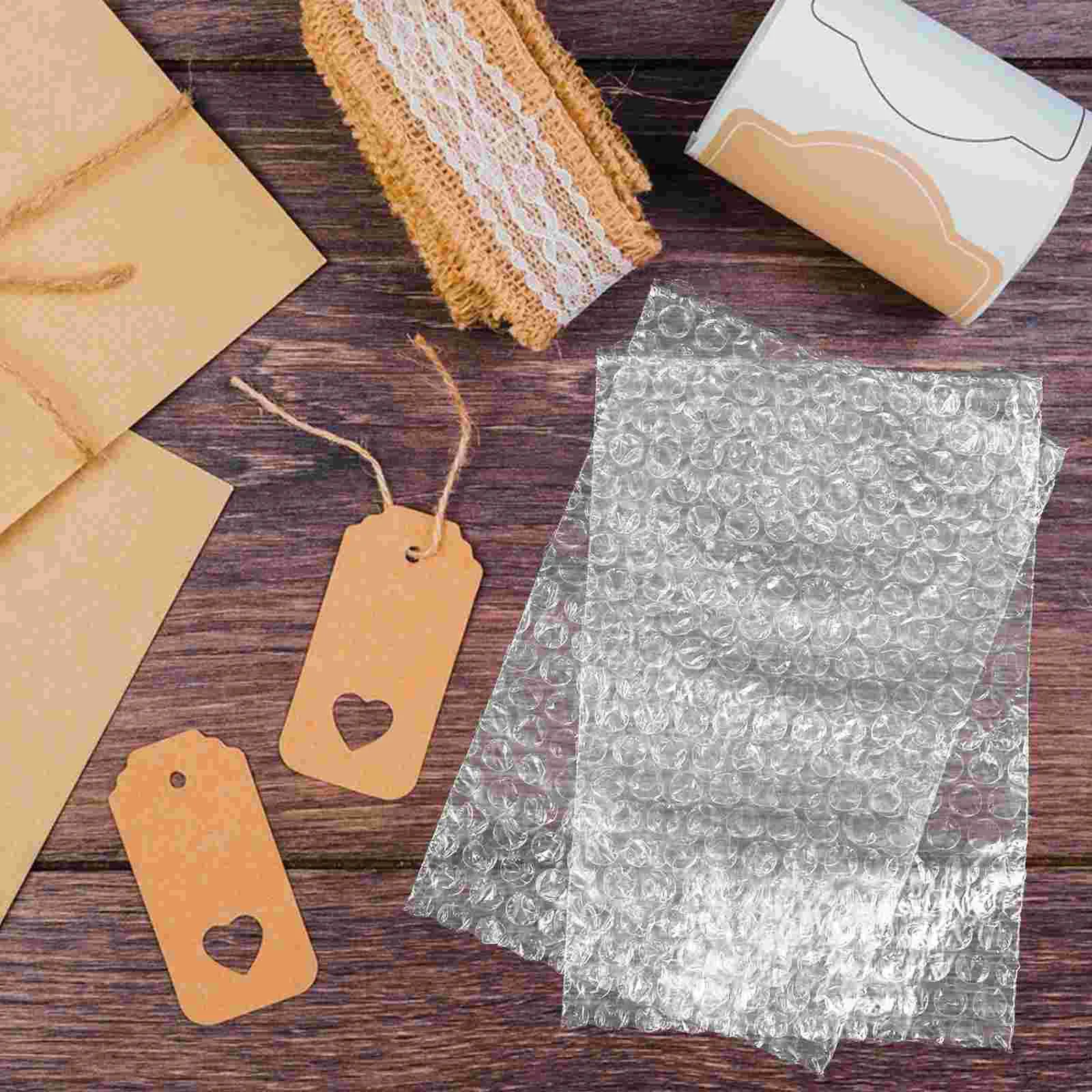 100 PCS Clear Envelope Bag Self Seal Envelopes Heavy Simple Pouches Storage White Mailing