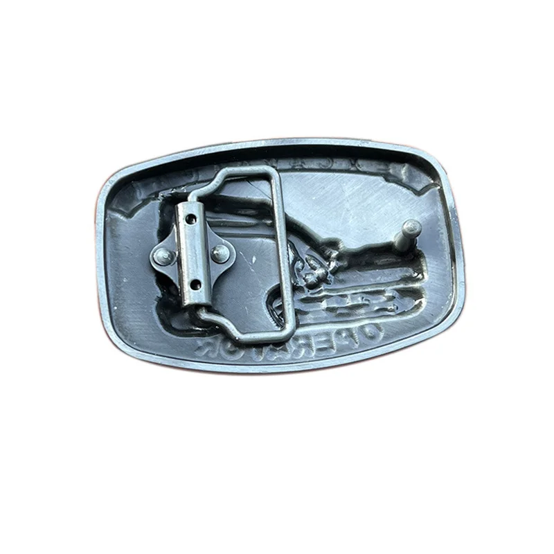 Excavator belt buckle Western style