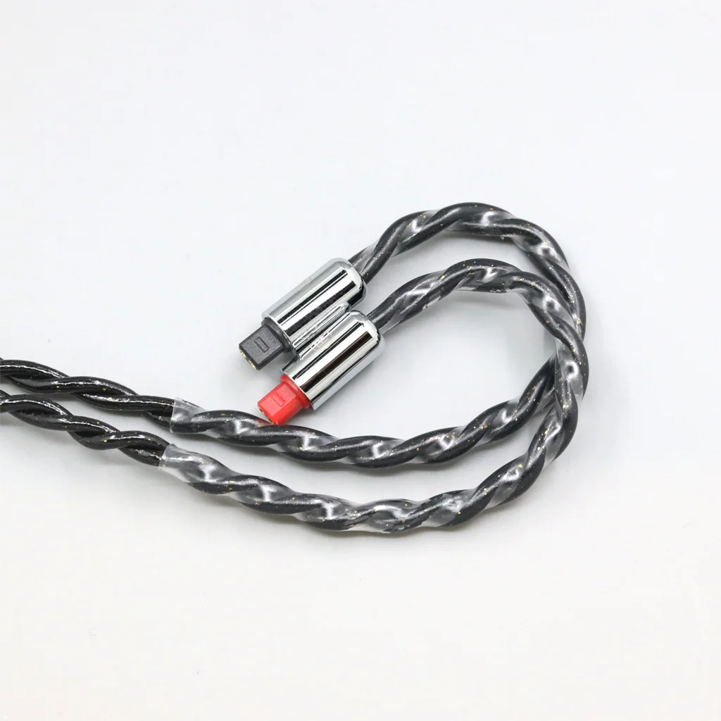 99% 純銀パラジウムグラフェンフローティングゴールドケーブル オーディオテクニカ ATH-IM50 IM70 IM01 IM02 IM03 IM04 LN008778用