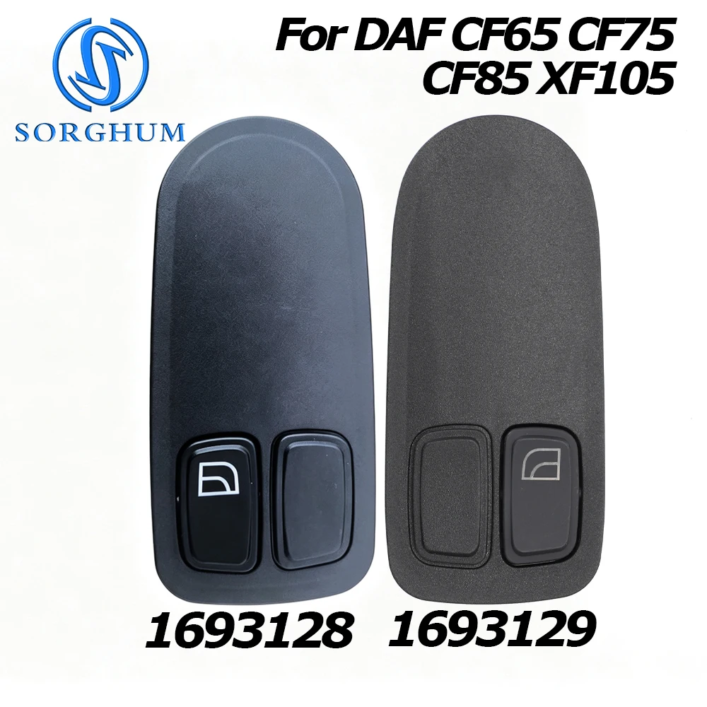 1693128 1693129 For DAF CF65 CF75 CF85 XF105 Truck Power Window Switch Button Glass lifter 24V 1669887 1811228  1669888 1811229