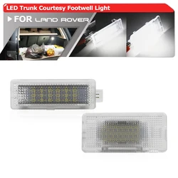 Fits For Land Rover Range Rover Sport L322 2005-2008 White SMD Led Trunk Luggage Compartment Footwell Door Courtesy Light