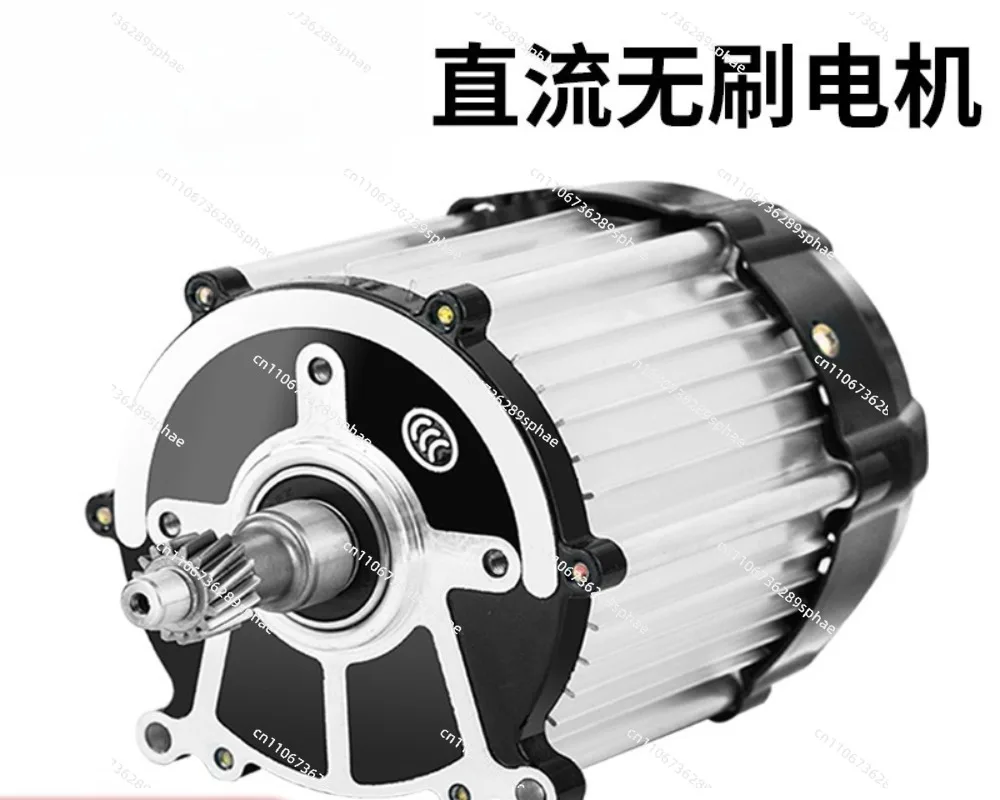 Electric Car Tricycle Motor 5 Hole 16 Tooth Differential Motor 48/60V   500/650/800/1000W Full Copper Core Copper Motor Assembly