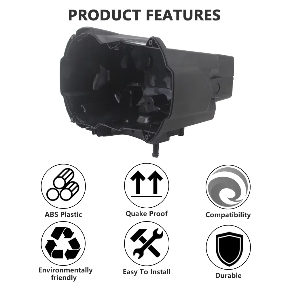 Motorcycle Headlight Cover Plastic Shell Fit for BMW R1250GS Adventure 2020-2024 Front Head Lamp Protective Guard Accessories ﻿