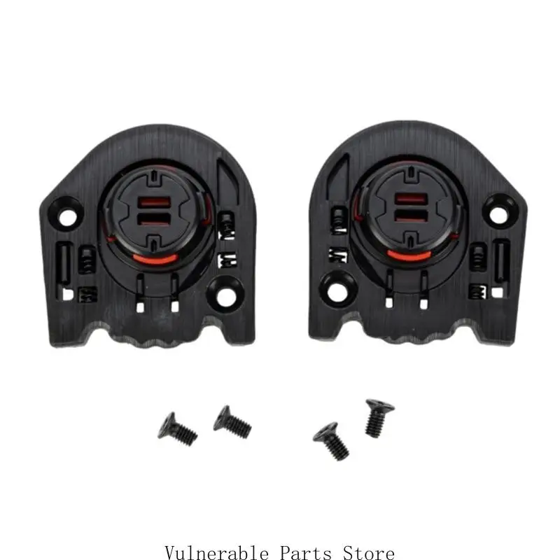 

D0UC Lightweight Helmet Visored Mounting Base Secure Fit Anti Vibration For Ridable Accessories