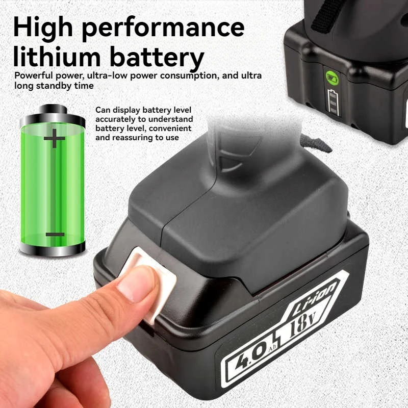 18V Elektrische Ratel Kabelschaar Lichte en Snelle EC-50M/EC-65M Snijkabel Gear Type Schaar