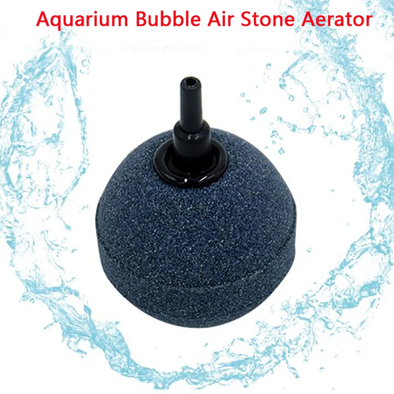 Aquarium bubble air stone aerator fish tank pond pump hydroponics disk diffuser