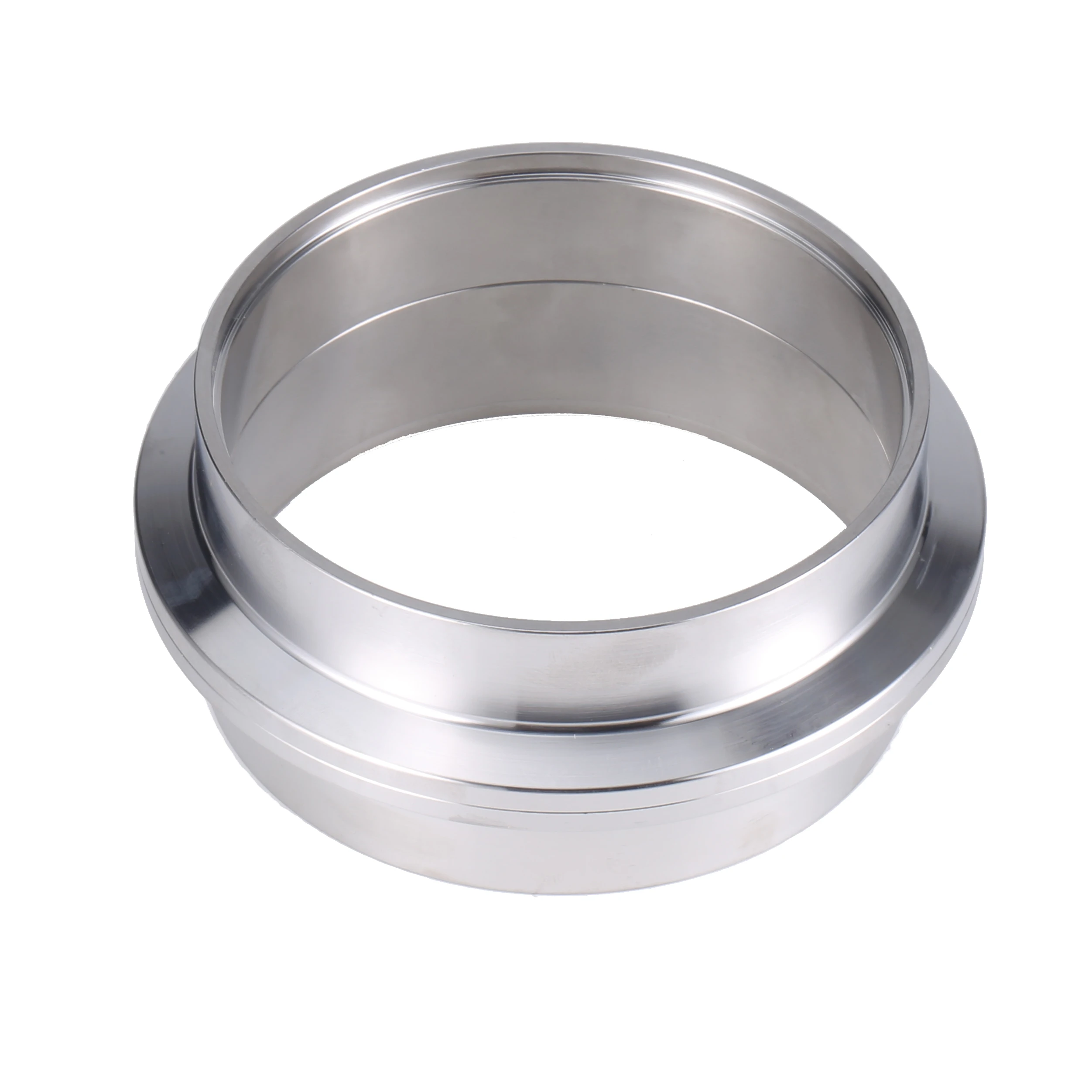 304 Stainless Steel 1.5~6 Inch 51 63 76 mm V flangeTurbo Exhaust Pipe Male Female flange