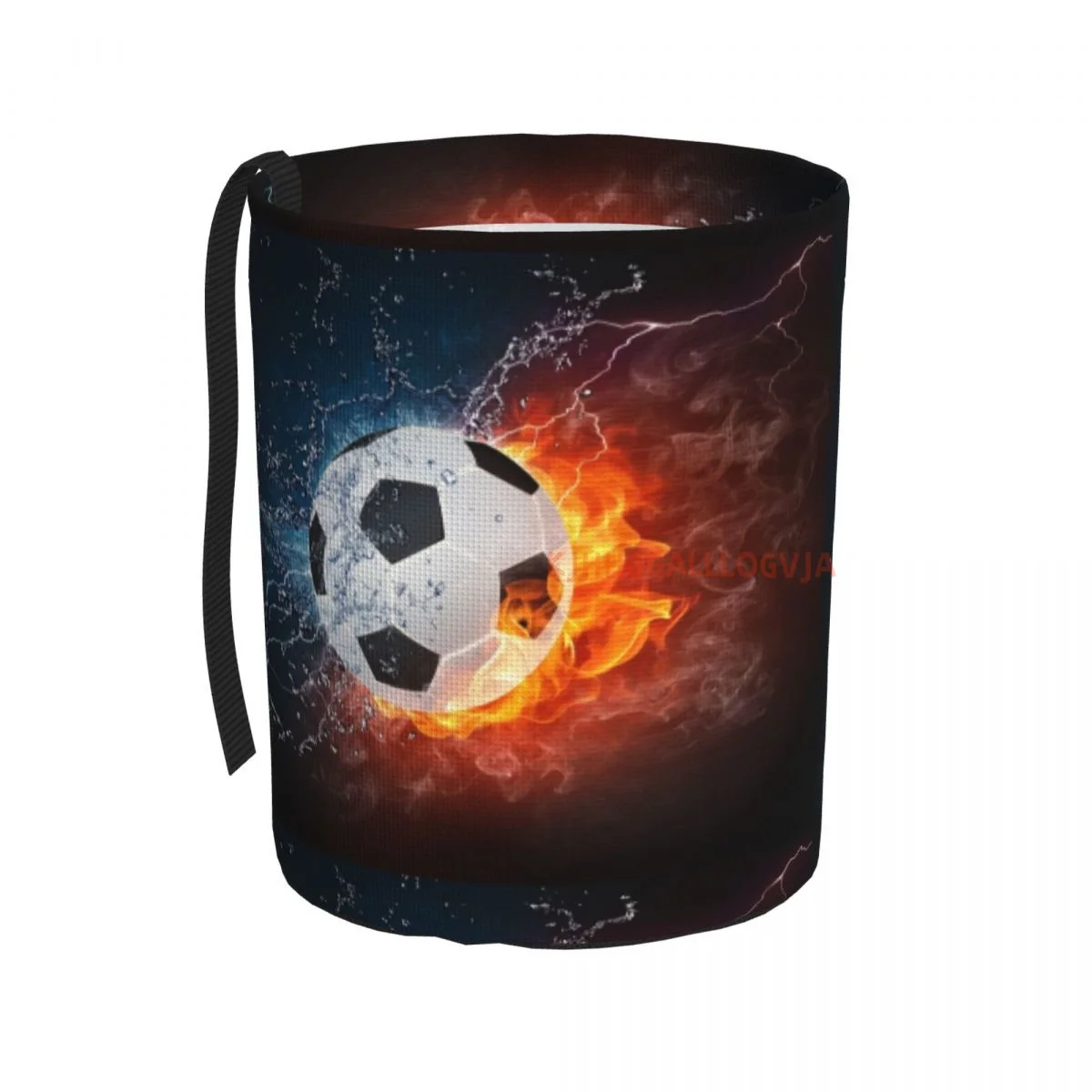 Bote de basura para coche de fútbol, cubo de basura, cubo de basura para cocina, Camping, accesorios interiores para coche para mujer, basura para coche