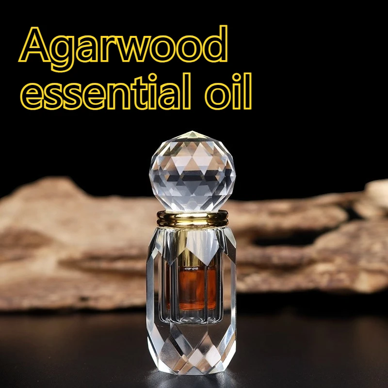 Vietnamese Agarwood Essential Oil Pure Agarwood Incense Essential Oil Long-lasting Fragrance/help Sleep Calms Mind Purifies Air