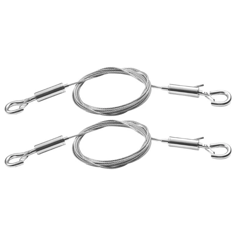 

Picture Hanging Wire 2 Pack Adjustable Stainless Steel Set with Hook for Art Frame Mirrors Portable Sturdy Up to 100lbs
