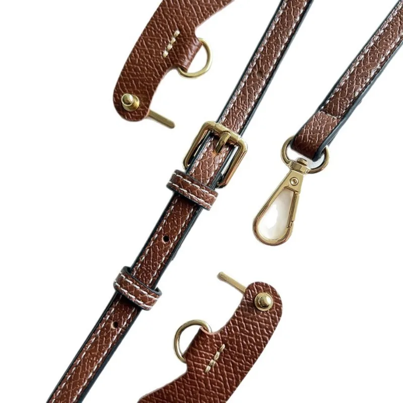 1 مجموعة حزام حقيبة ل Longchamp Mini لكمة خالية جلد طبيعي حزام الكتف مجموعة التحول Crossbody حزام حقيبة الملحقات #6