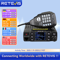 RETEVIS RT95 Car Radio with Screen Ham Car Mobile Radio Station Autoradio Two-way Radio 25W VHF UHF CHIRP Anytone Base Station