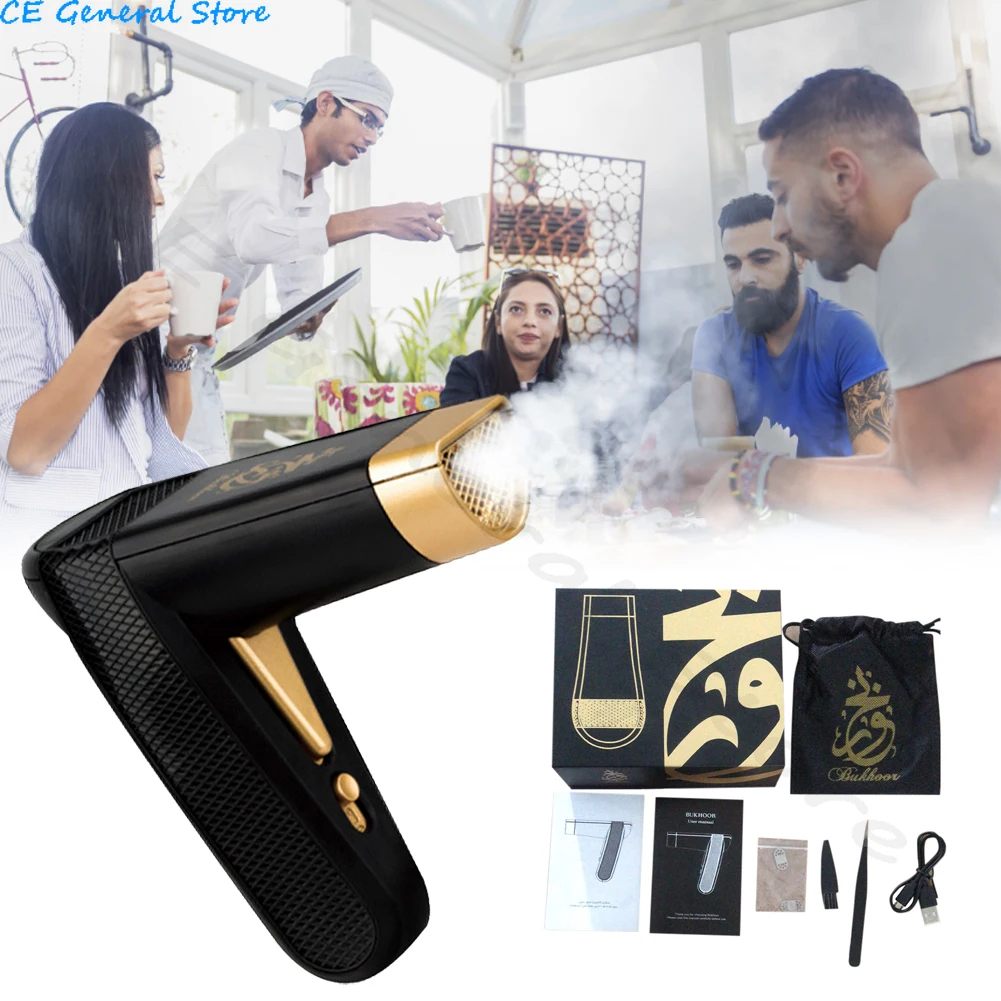 1Peice Portable USB Electric Incense Burner Arabic Muslim Ramadan Home Car Aroma-Diffuser Incense Base Ramadan Eid Presents