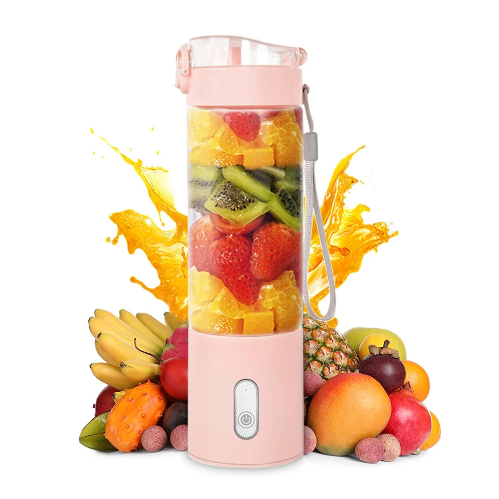 Rechargeable Mini Fresh Juice Blender Smoothie Portable Juicer Blender Food Processors Usb Citrus  Vitamer Emon Fruit Mixer Cup