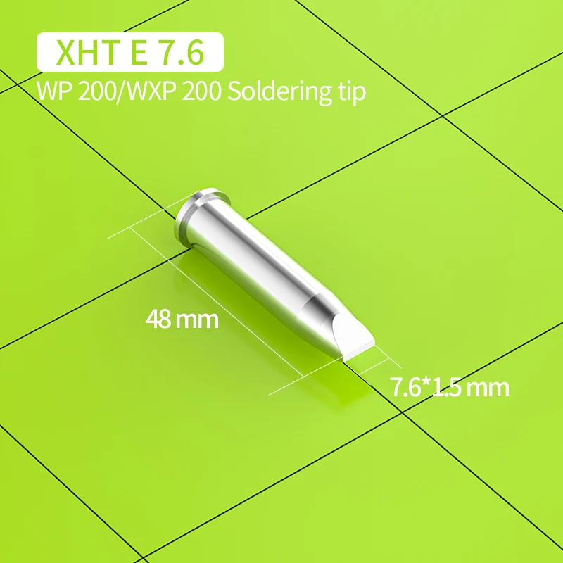 Ponta de ferro de solda ZHZZ XHTD Cabeça de solda XHTE Ponta de soldagem XHTF XHTC compatível com WELLER CWP200 WXP200