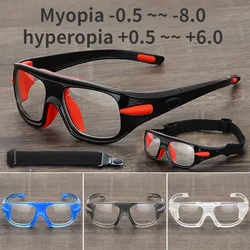 Lunettes de sport anti-impact pour adultes, basket-ball, football, baseball, entraînement physique, cyclisme, myopie, hypermétropie, lunettes pour hommes