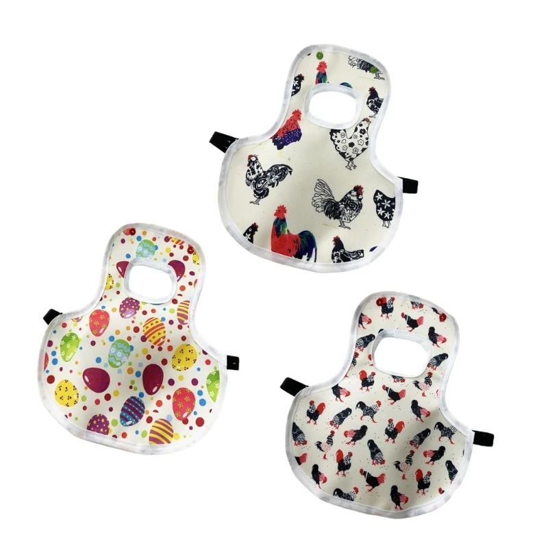  Farm Level Waterproof Hen Covers Set of 3 Quick Assembly Design Prevents Mating Injury Effectively
