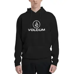 Volcom Hoodies Men Women Casual Pullover Sweatshirt Hip Hop Long Sleeve Hooded Autumn Winter