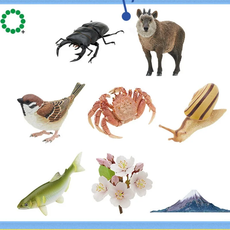 

Hot New Ikimon Japanese Nature Animals No. 3 Model Collection Nature Animal Animals Of Mount Ornament Gift