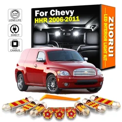 ZUORUI Canbus Car Accessories LED Interior Map Dome Light Kit For Chevrolet Chevy HHR 2006-2011 Vehicle Lamp Led Bulbs No Error
